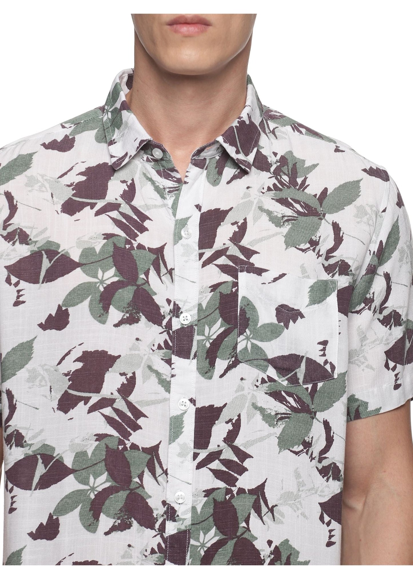 Green Shrub Printed Shirt
