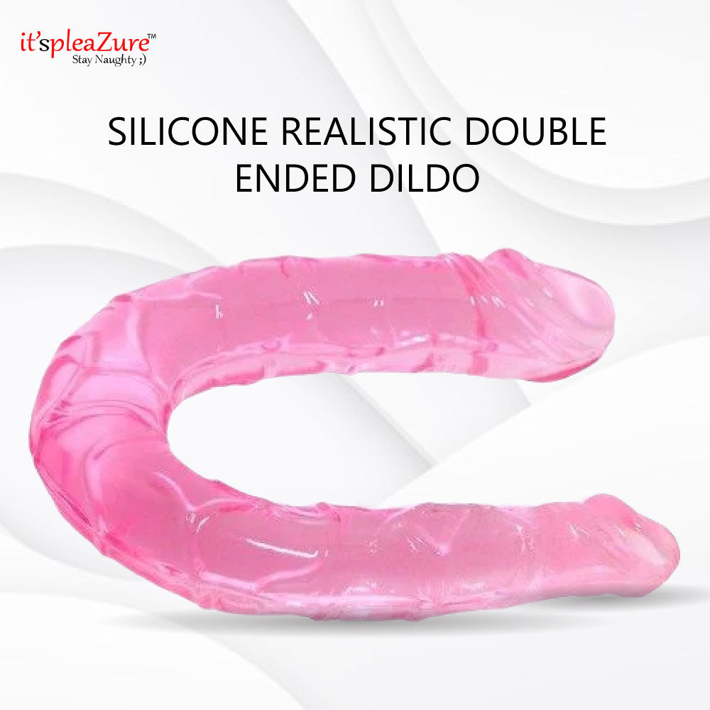 Itspleazure Silicone Realistic Double Ended Dildo