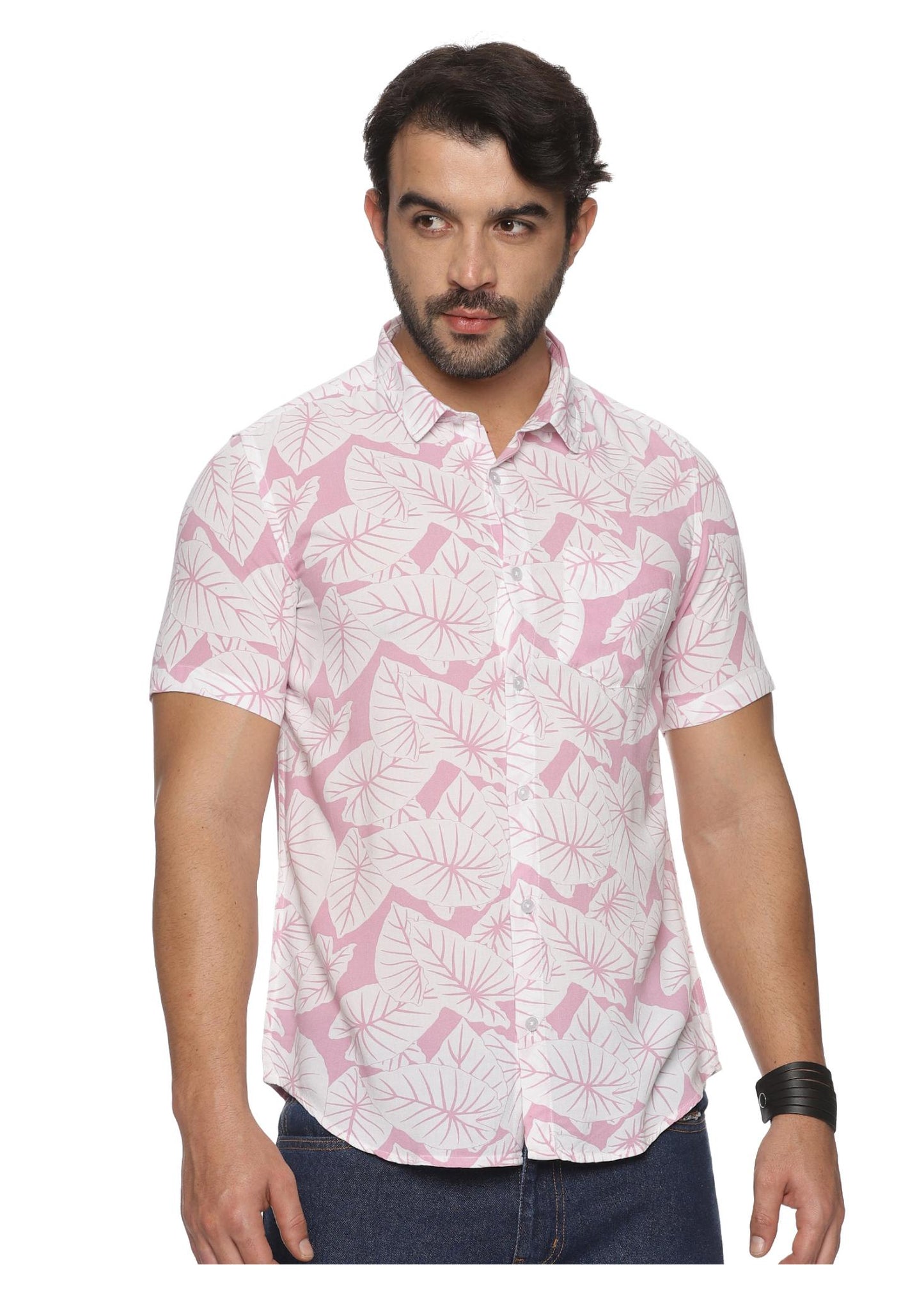 Pink Meadow Mens Printed Shirt