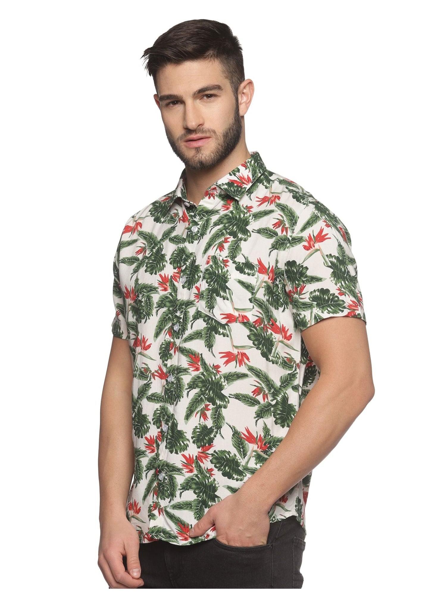 Sage Printed Shirt