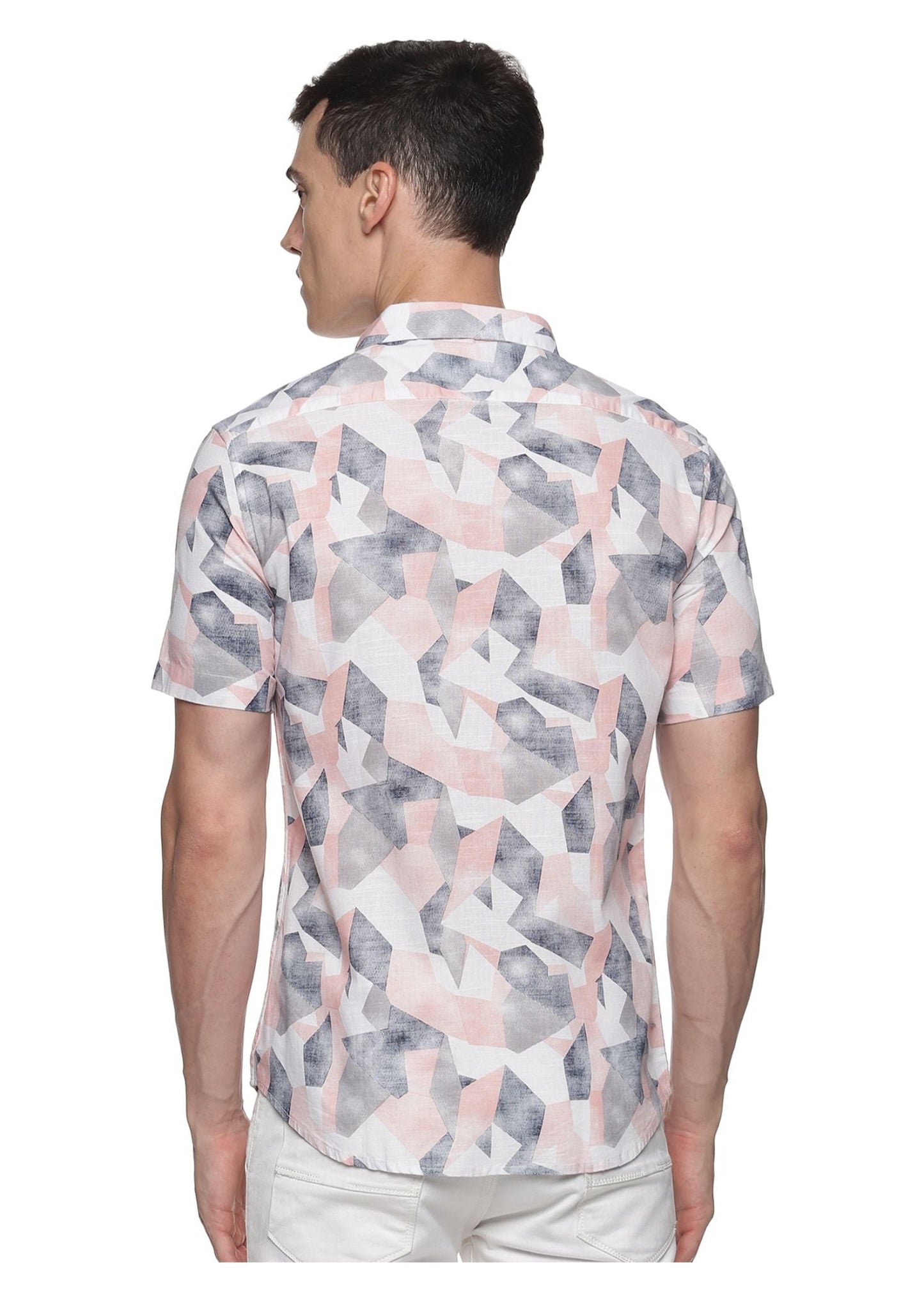 Pink Maze Printed Shirt