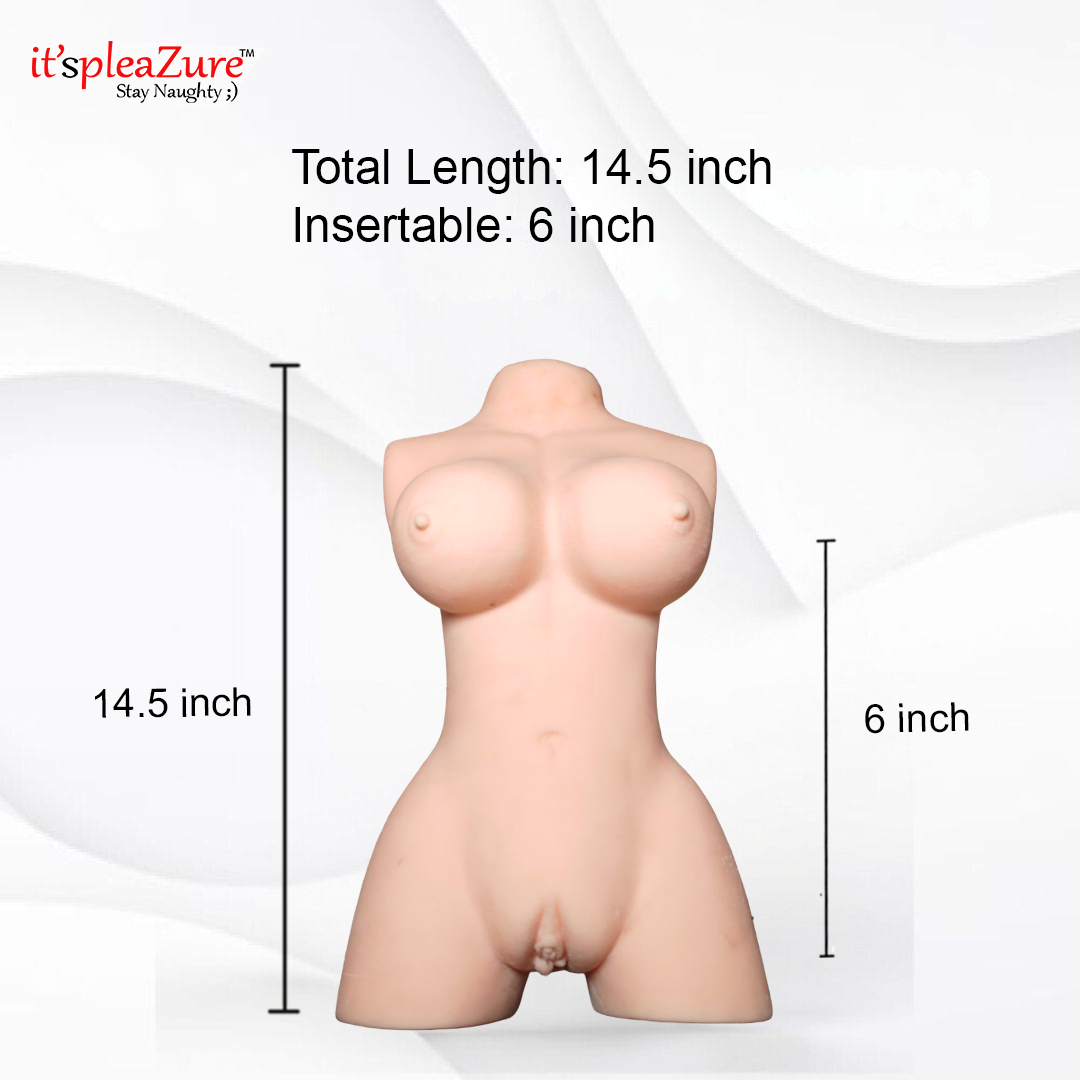 ItspleaZure Silicone Sex Doll Short Torso