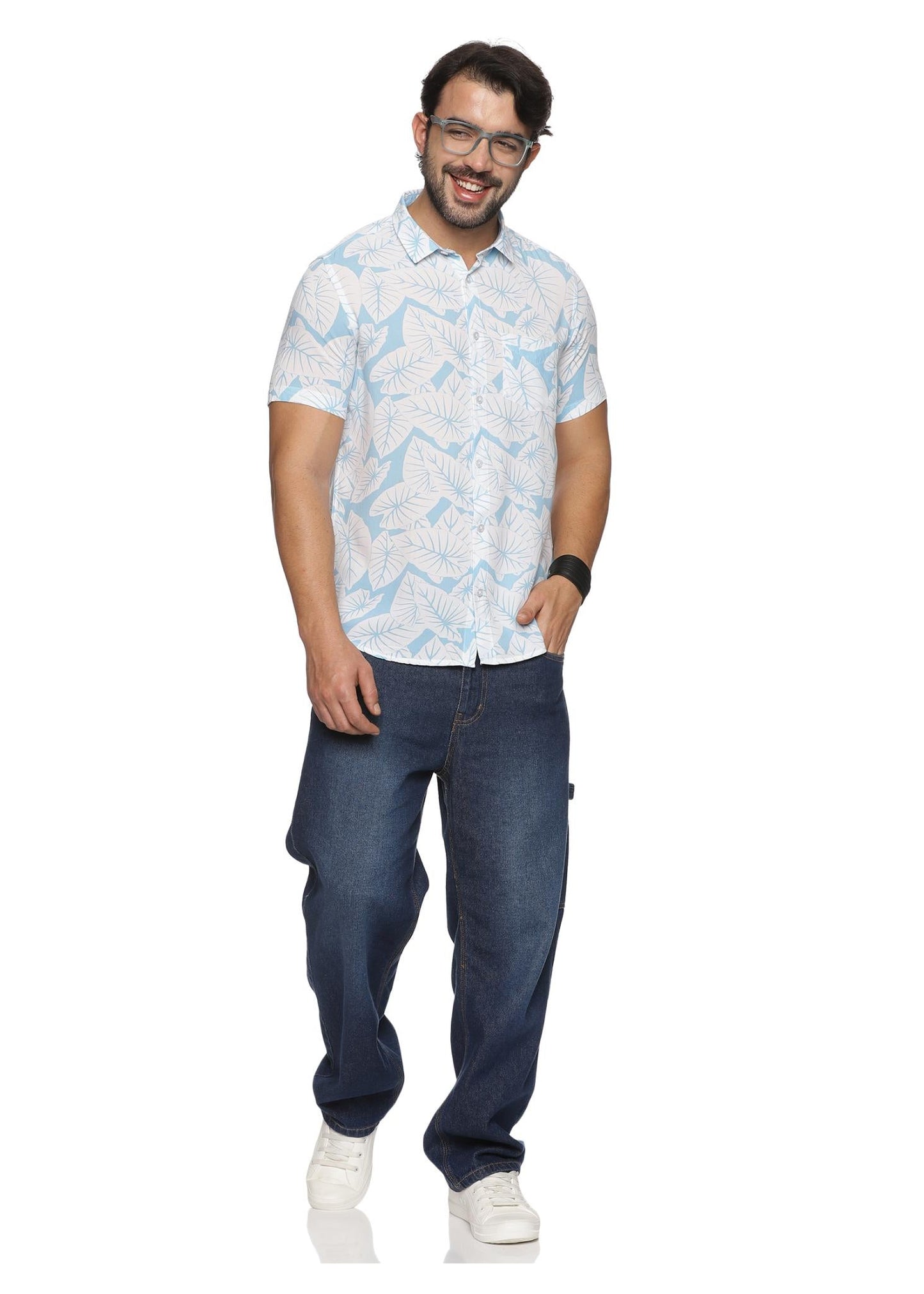 Sky Meadow Mens Printed Shirt