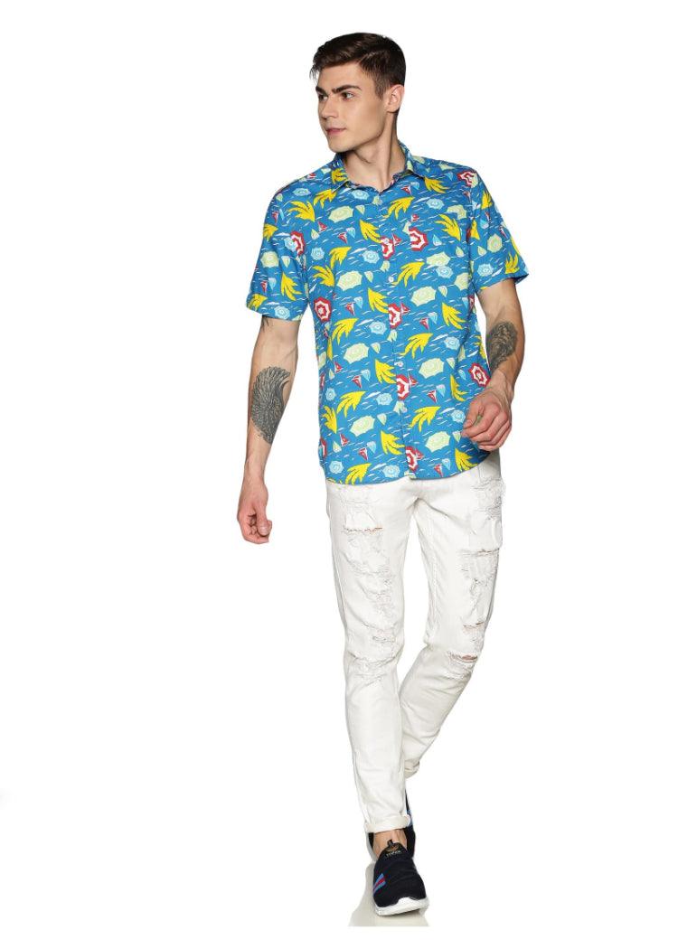 Wave Printed Shirt