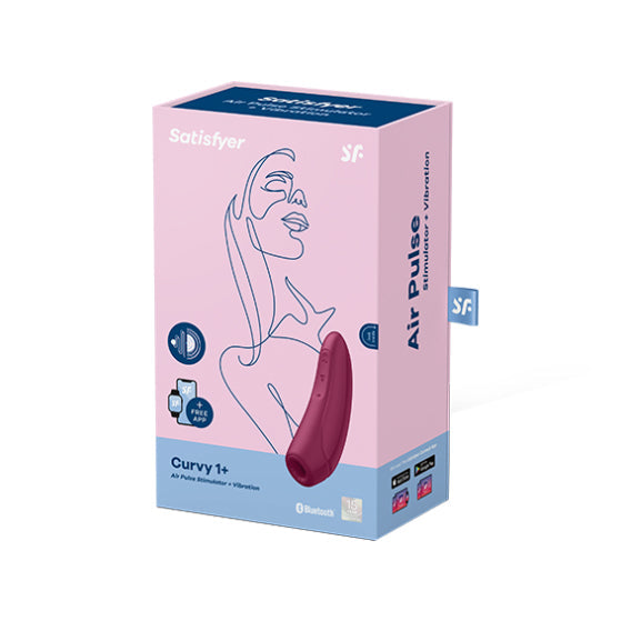 Curvy 1+ Air Pulse Stimulator Vibration