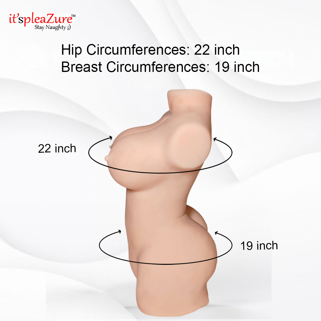 ItspleaZure Silicone Sex Doll Short Torso