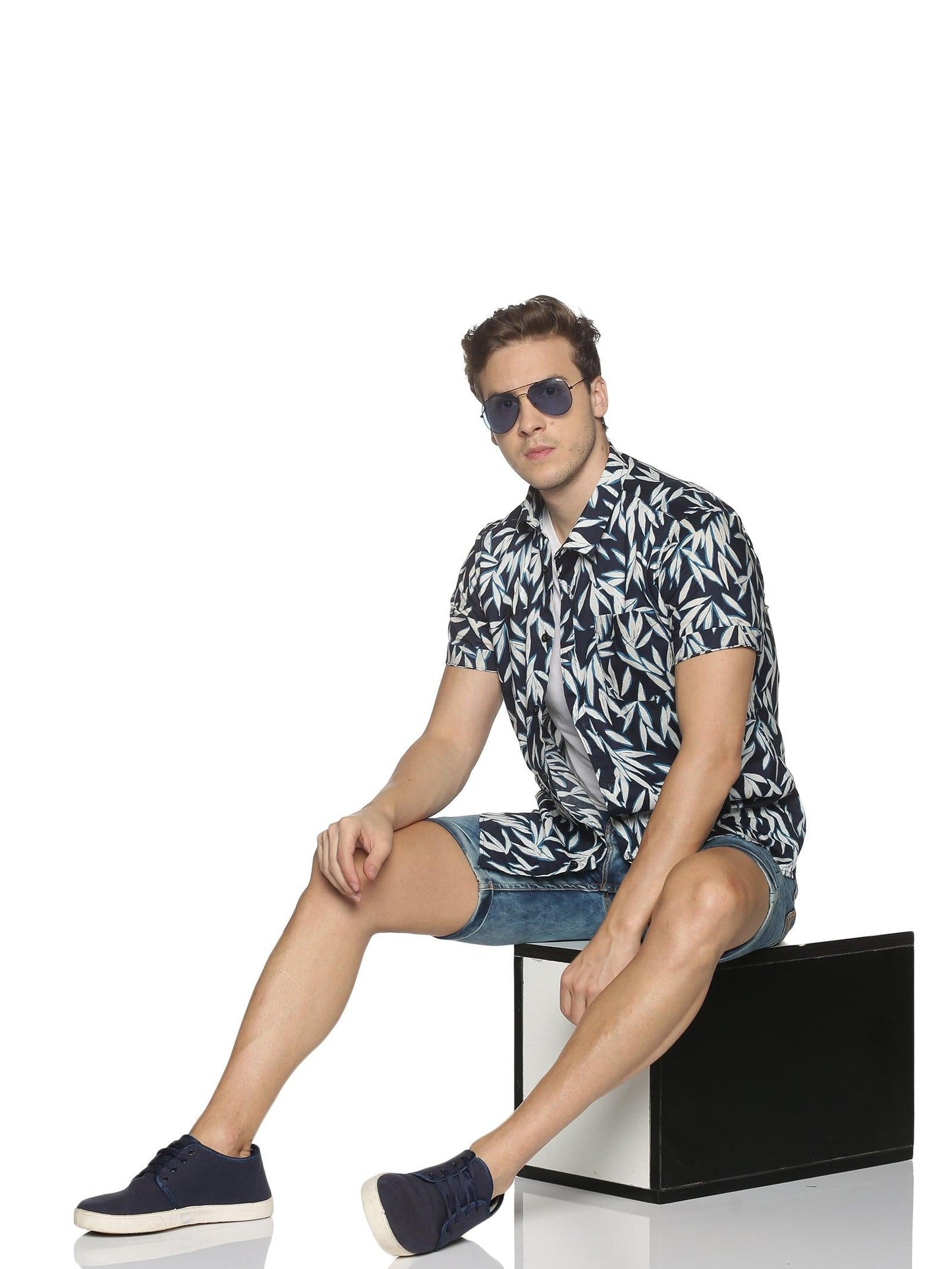 Black Pearl Printed Shirt