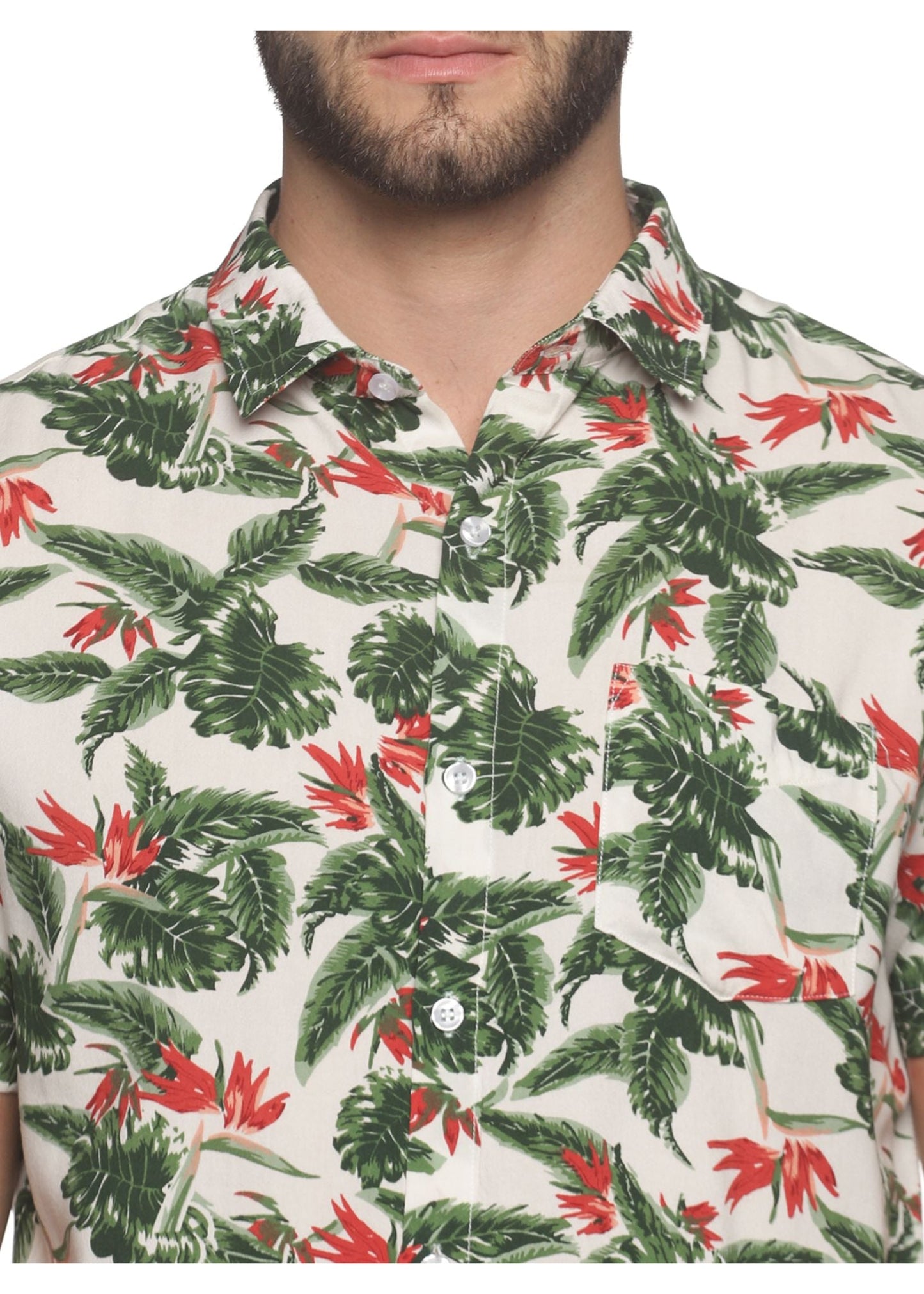 Sage Printed Shirt