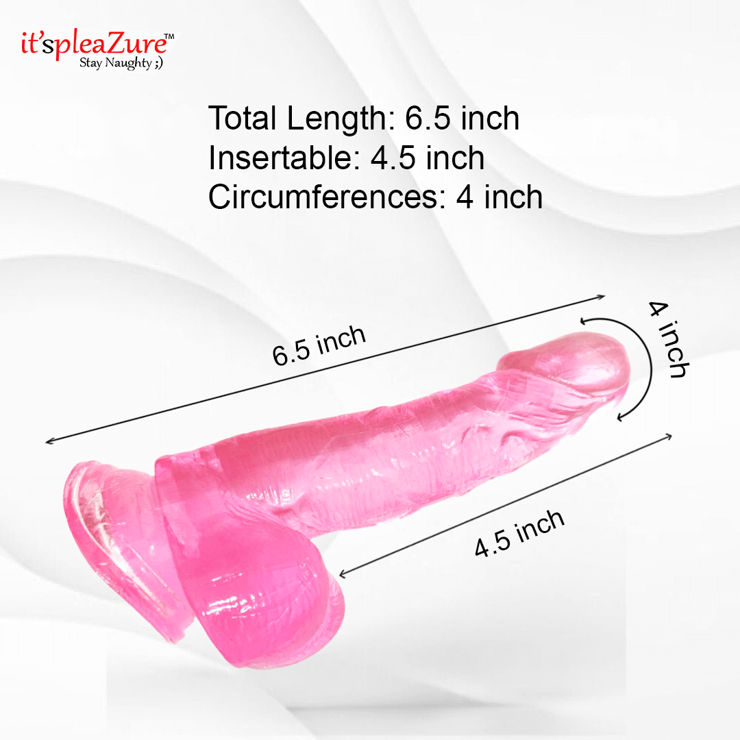 Itspleazure's Jelly Suction Dildo For Women