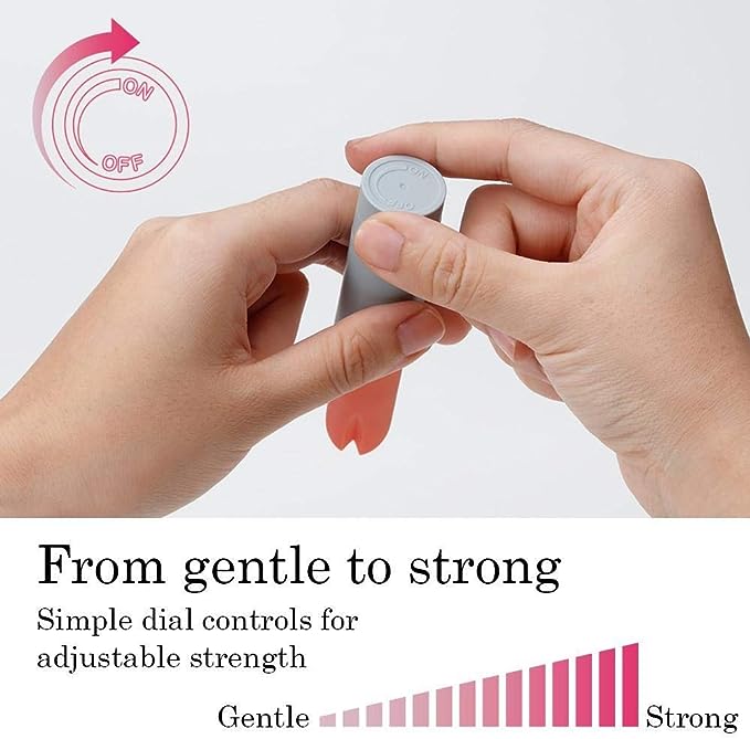 Stick Clitoral Vibrator Grey Pink