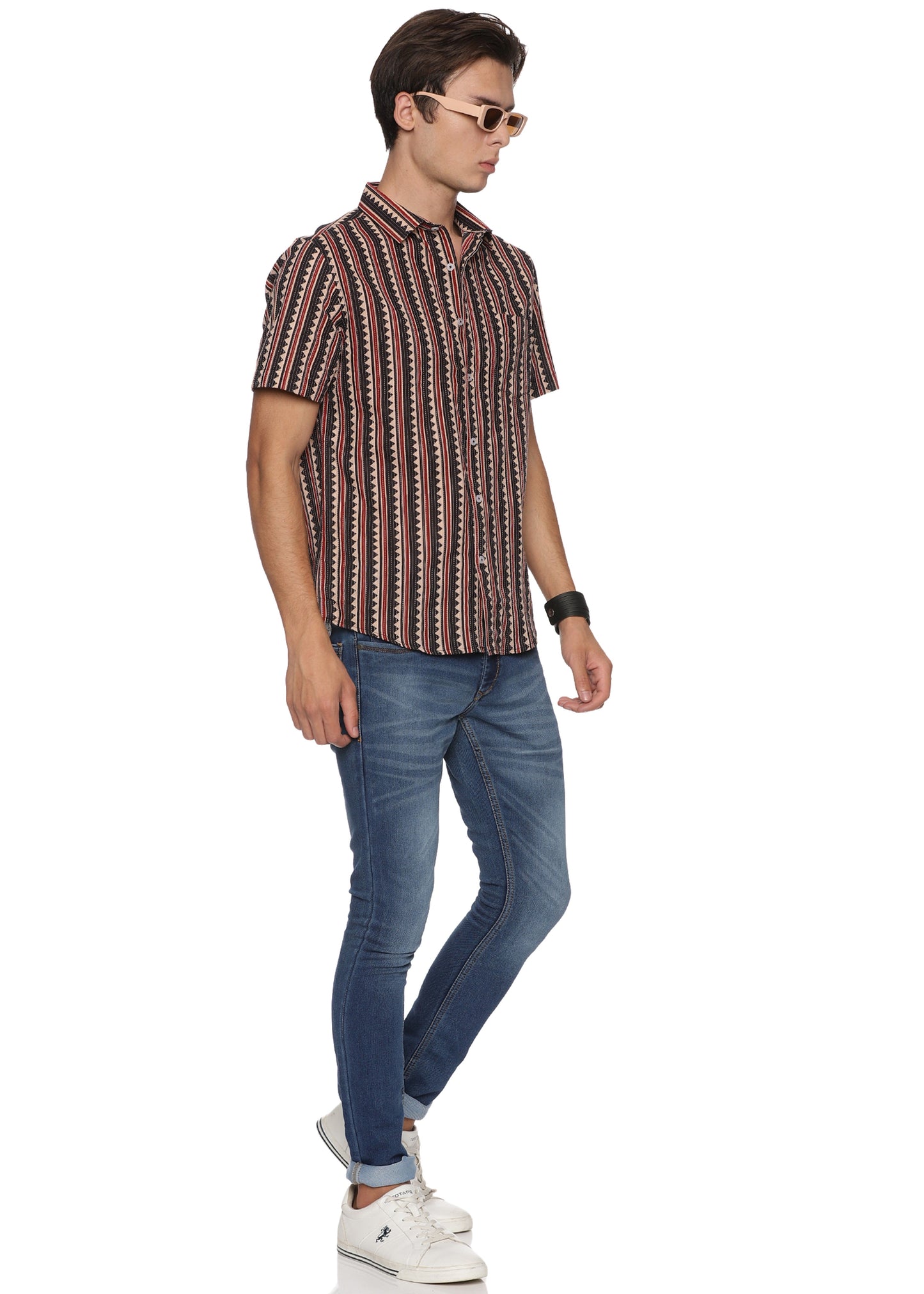 Raspberry Cotton Shirt