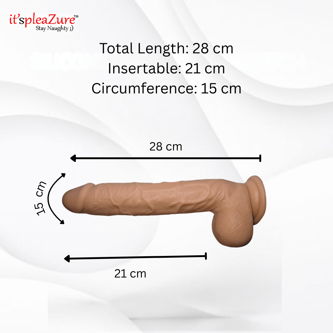 Itspleazure's Silicone Suction Based Dildo For Women