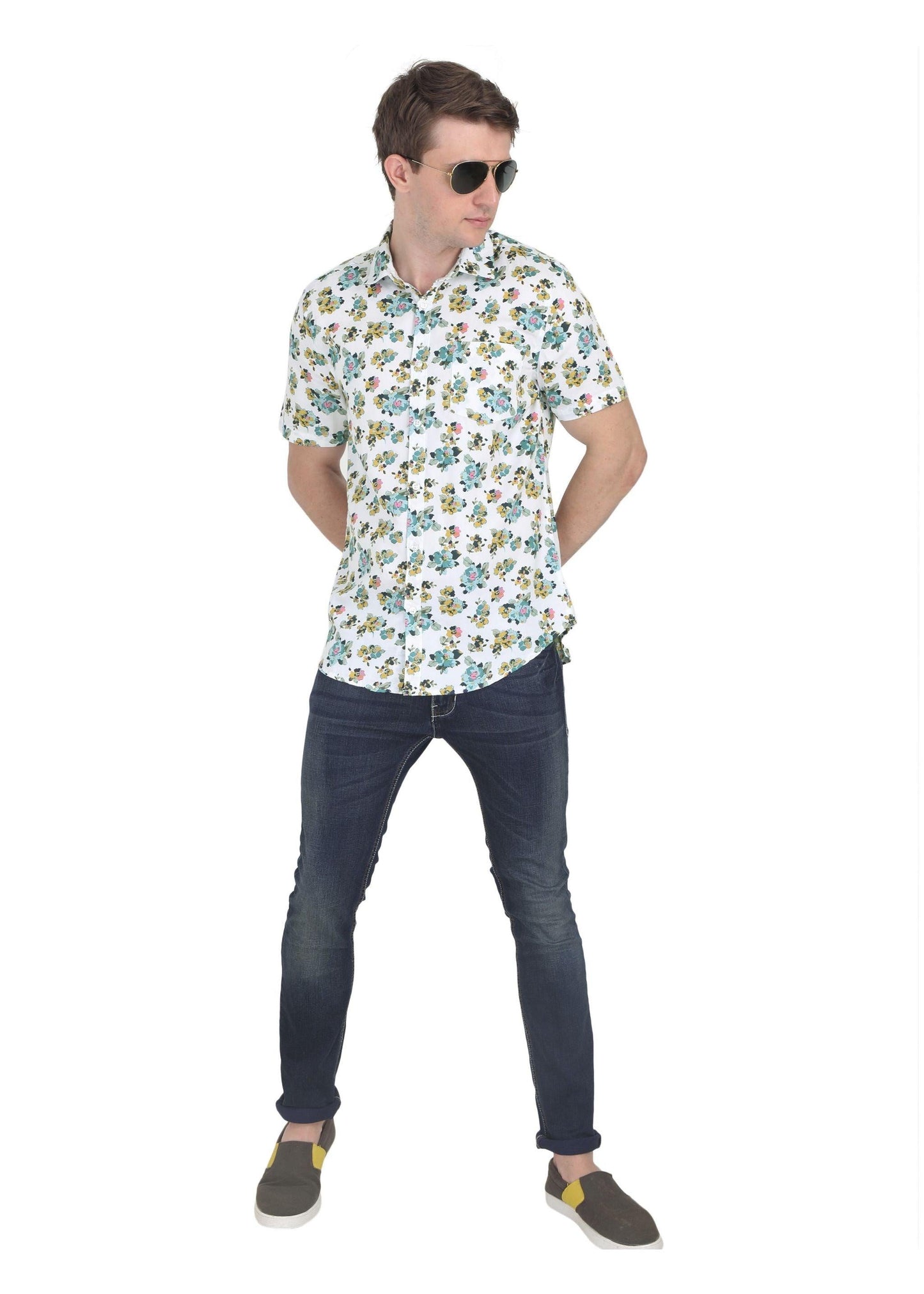 Bouquet Printed Shirt