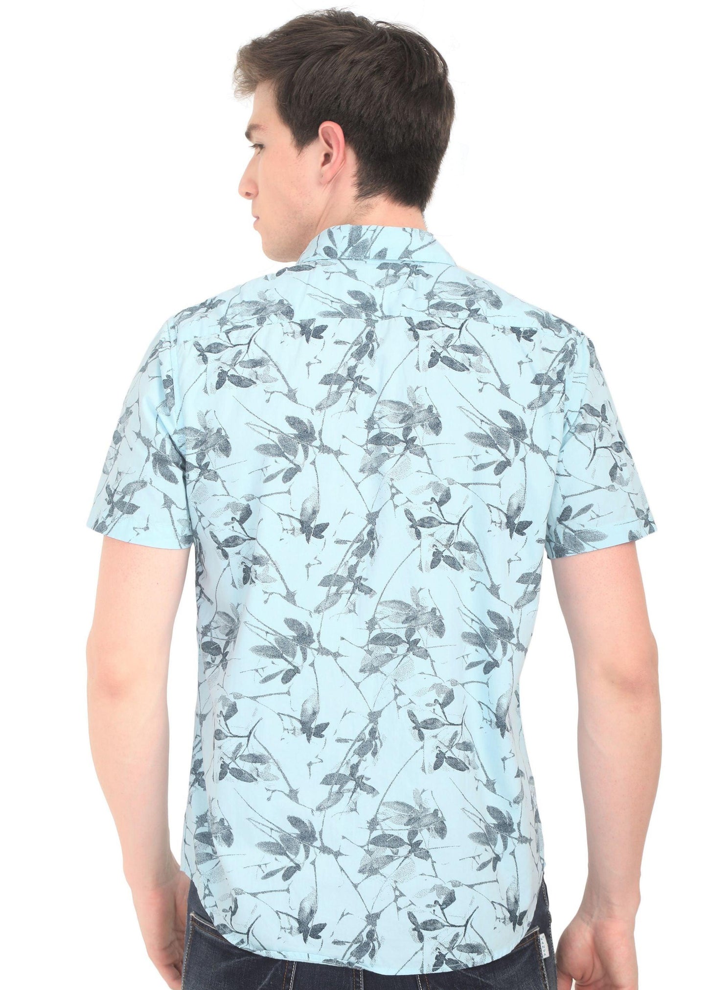 Fern Blue Printed Shirt
