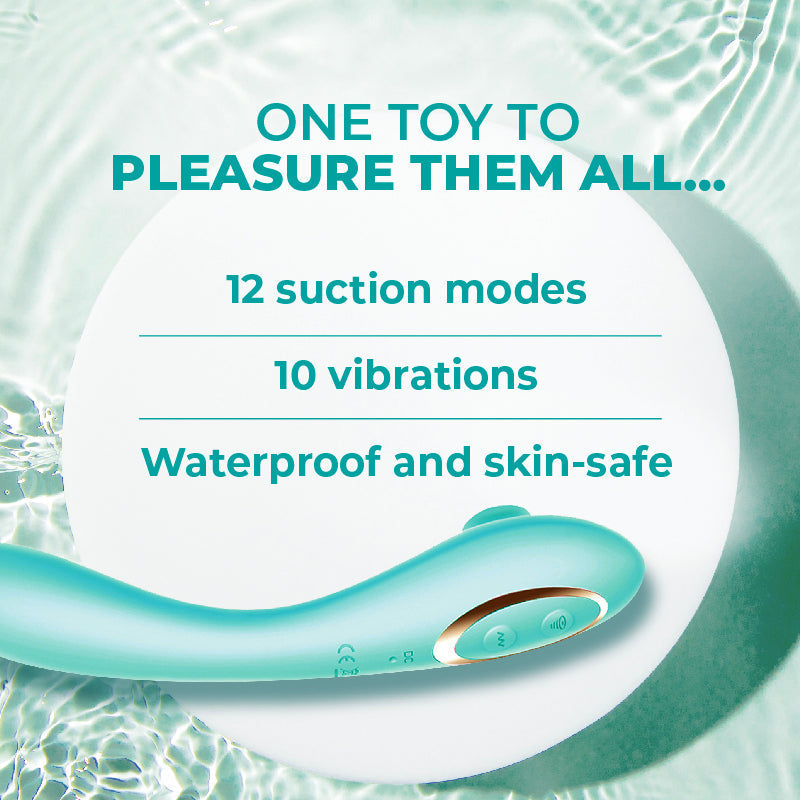 Virtuoso-Vibrator with Air-pulse Stimulator