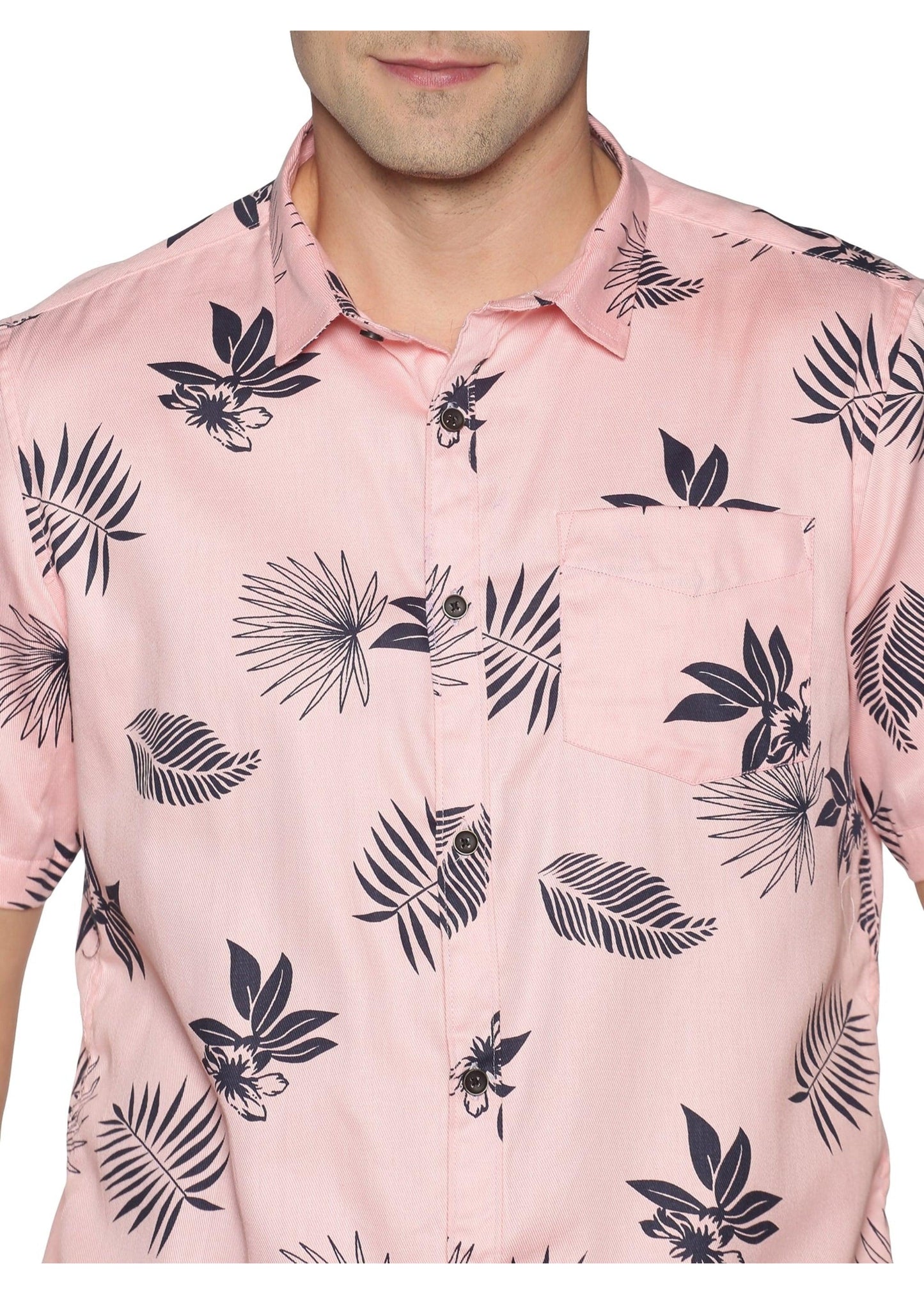 Pink Cavalry Printed Shirt