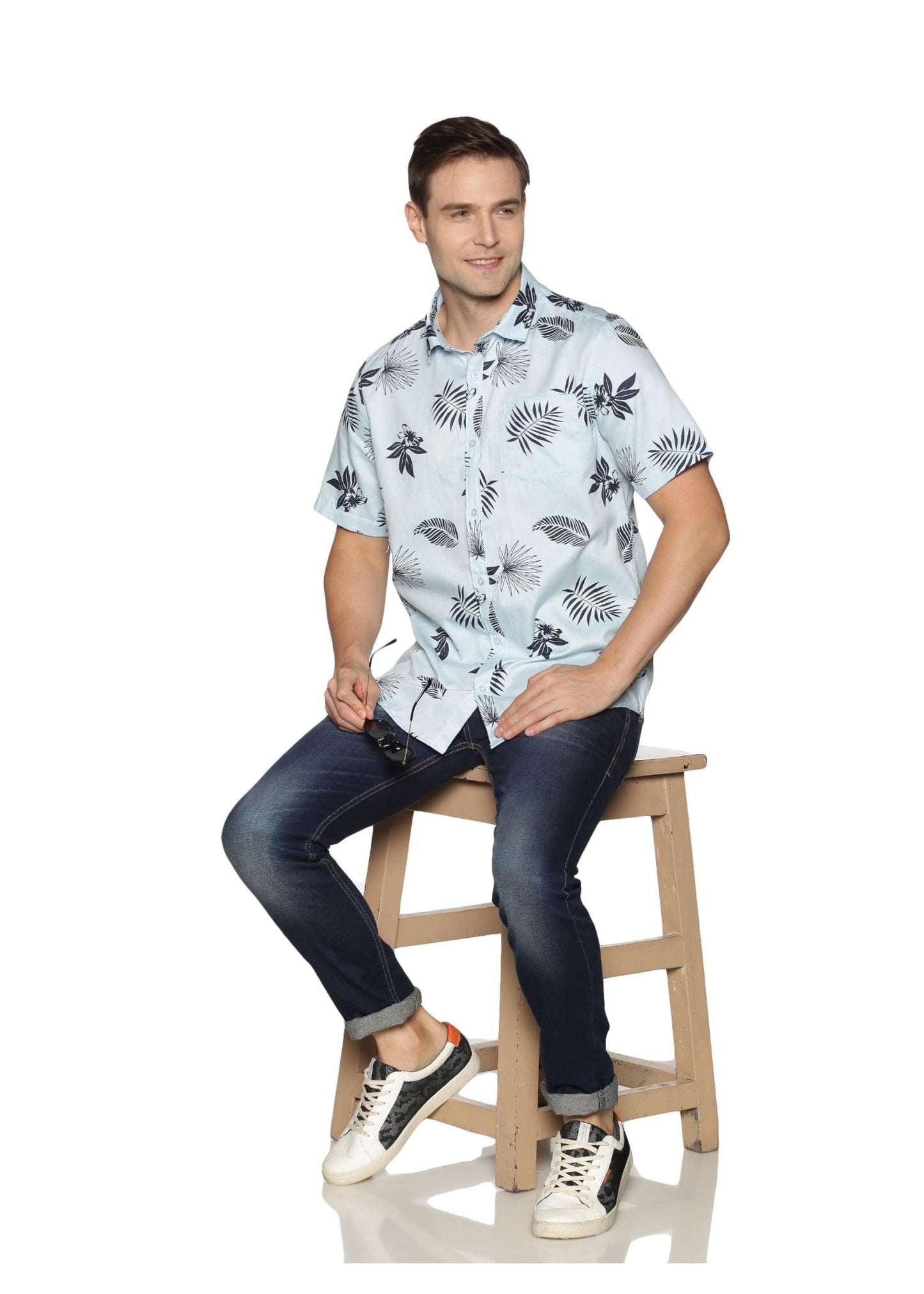 Sky Cavalry Printed Shirt