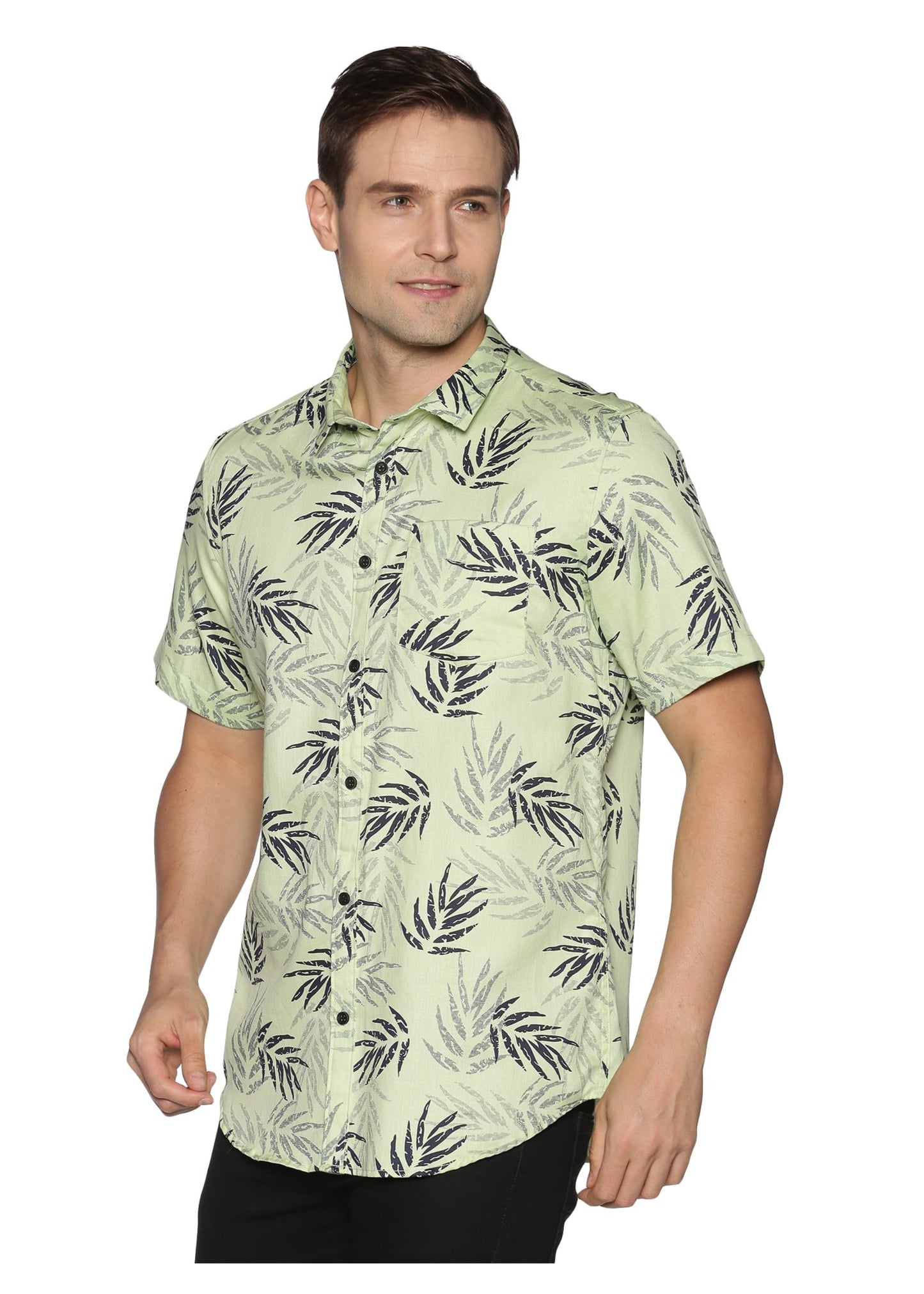 Neon Mapple Printed Shirt