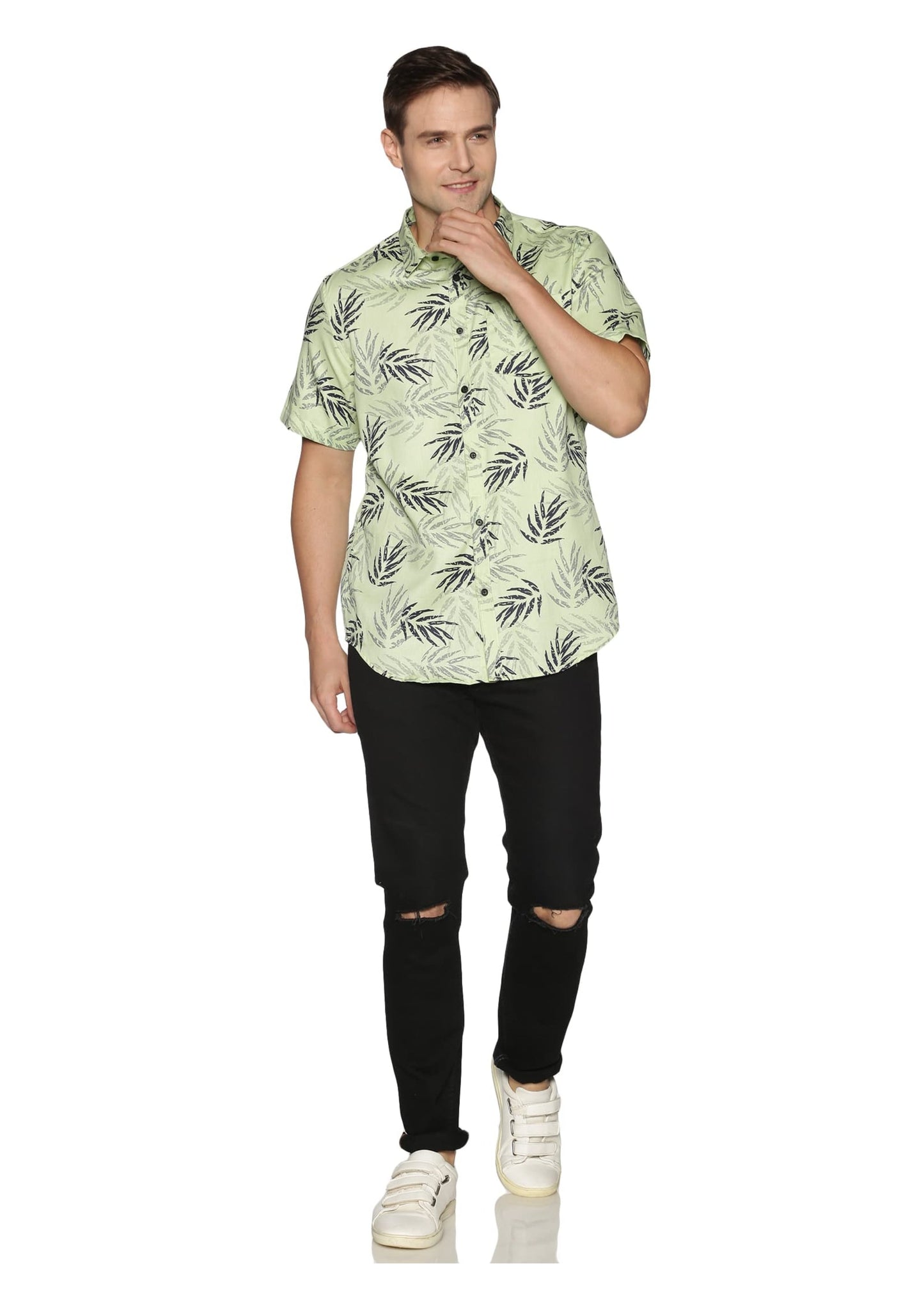 Neon Mapple Printed Shirt