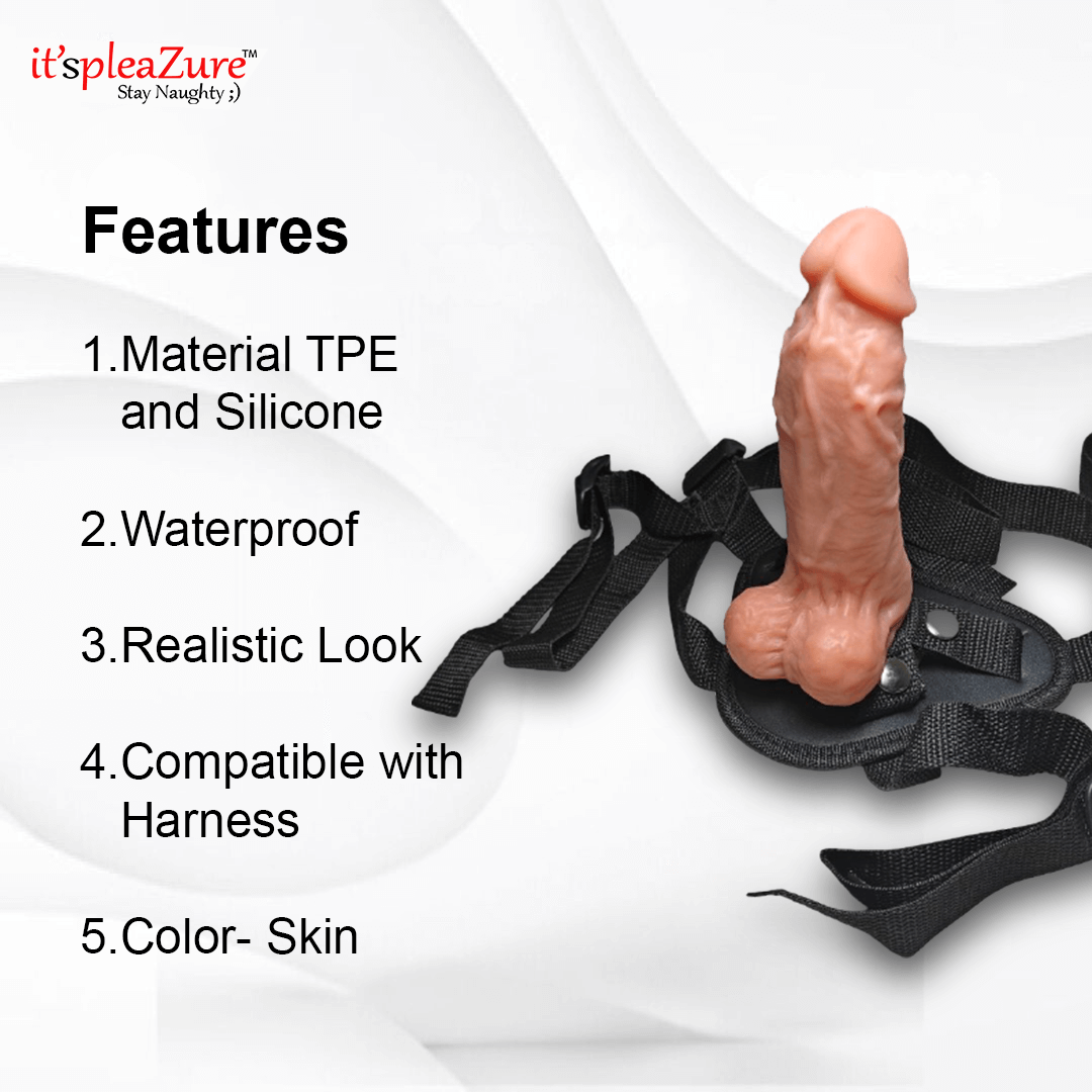 Mars Dildo Flesh Skin Strap on for Women on ItspleaZure