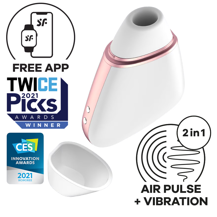 Love Triangle App Enabled Air Pulse Stimulator