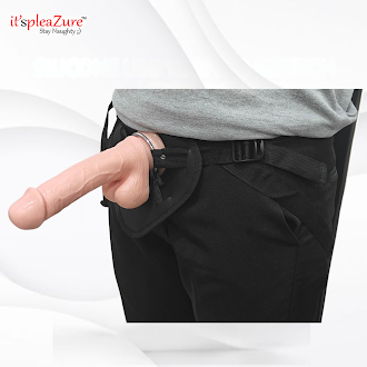 ItspleaZure Strap-On Harness Dildo Set